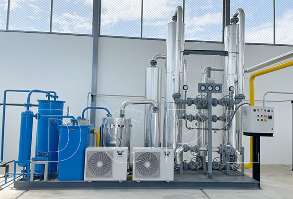 Trabajo de planta de oxígeno Proceso y tecnología
